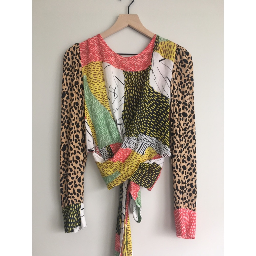 Anthropology long sleeve top.